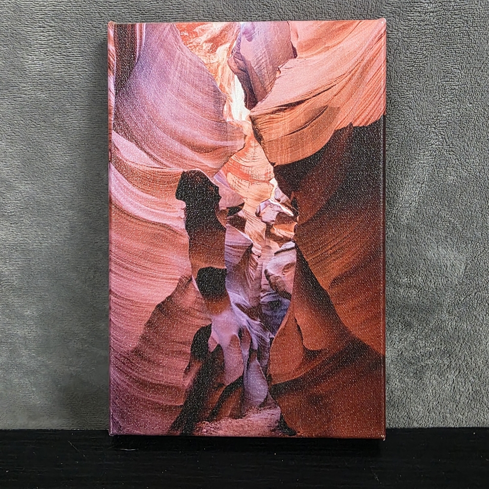 Antelope Canyon, Arizona Canvas Photo, Southwest Wall Art, Slot Canyon 9x6